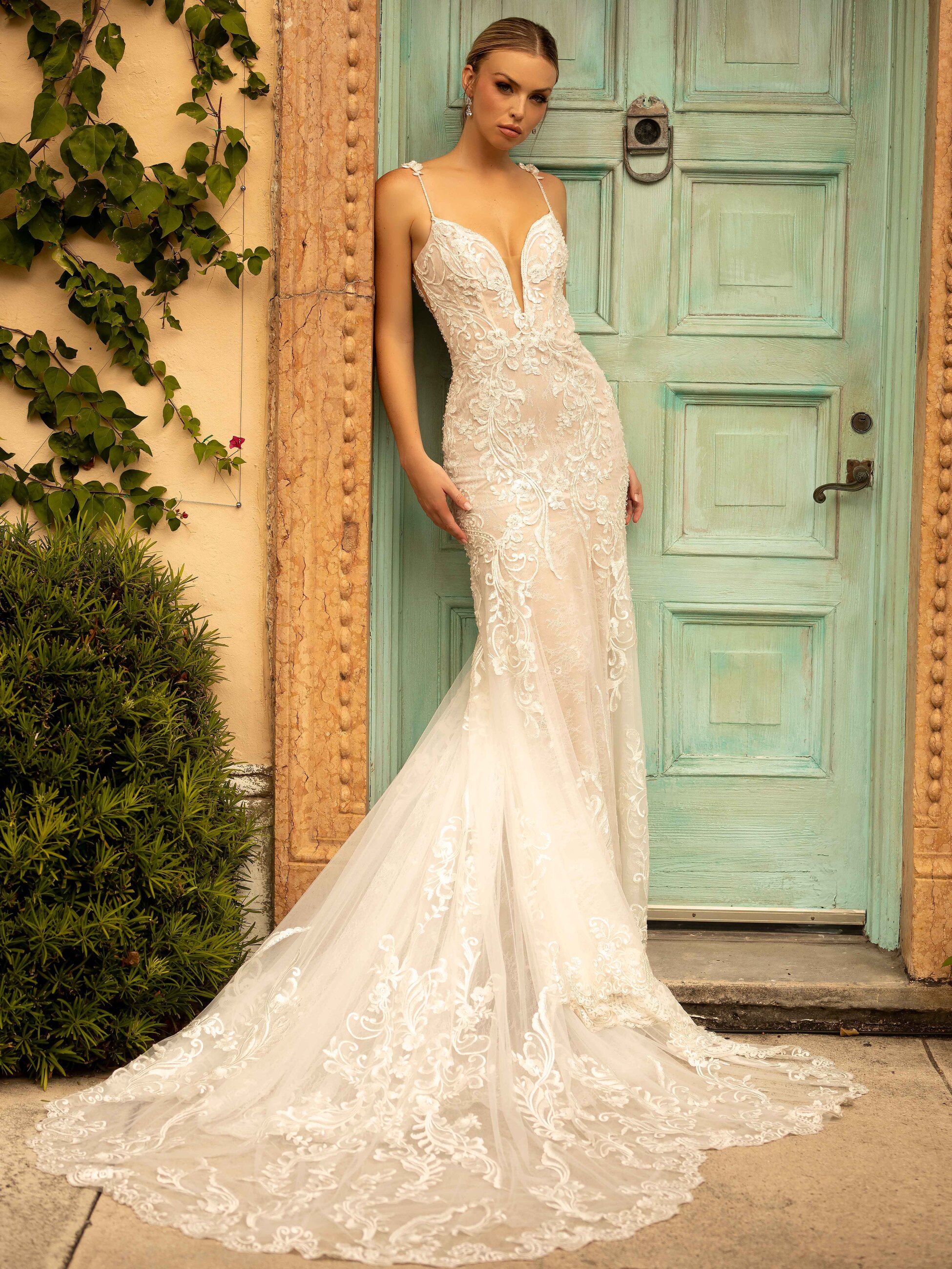 Fit and Flare Wedding Dresses in Haverhill, MA | Paul Francis Bridal